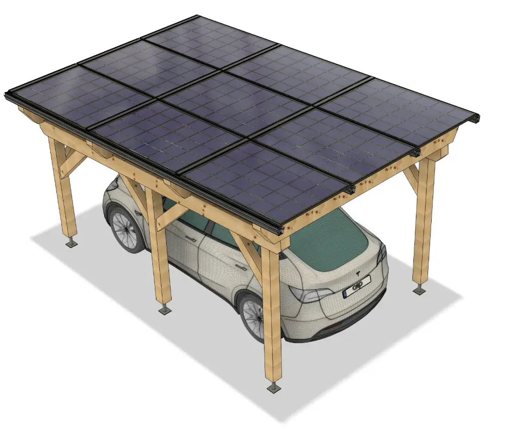 Solar Carport 9 Module