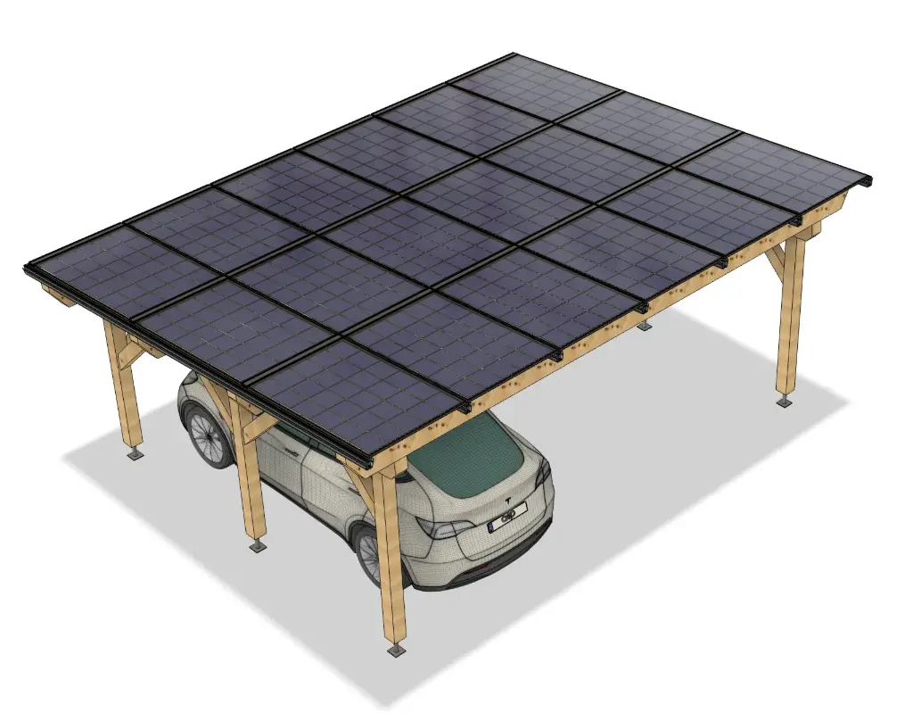 Solar Carport 18 Module
