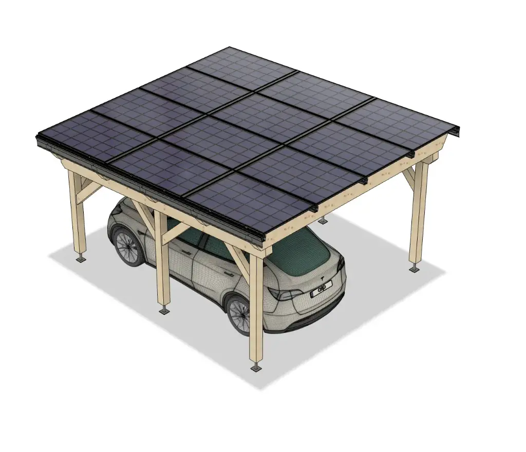Solar Carport 12 Module